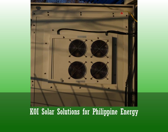 KOI Solar Solutions for Philippine Energy